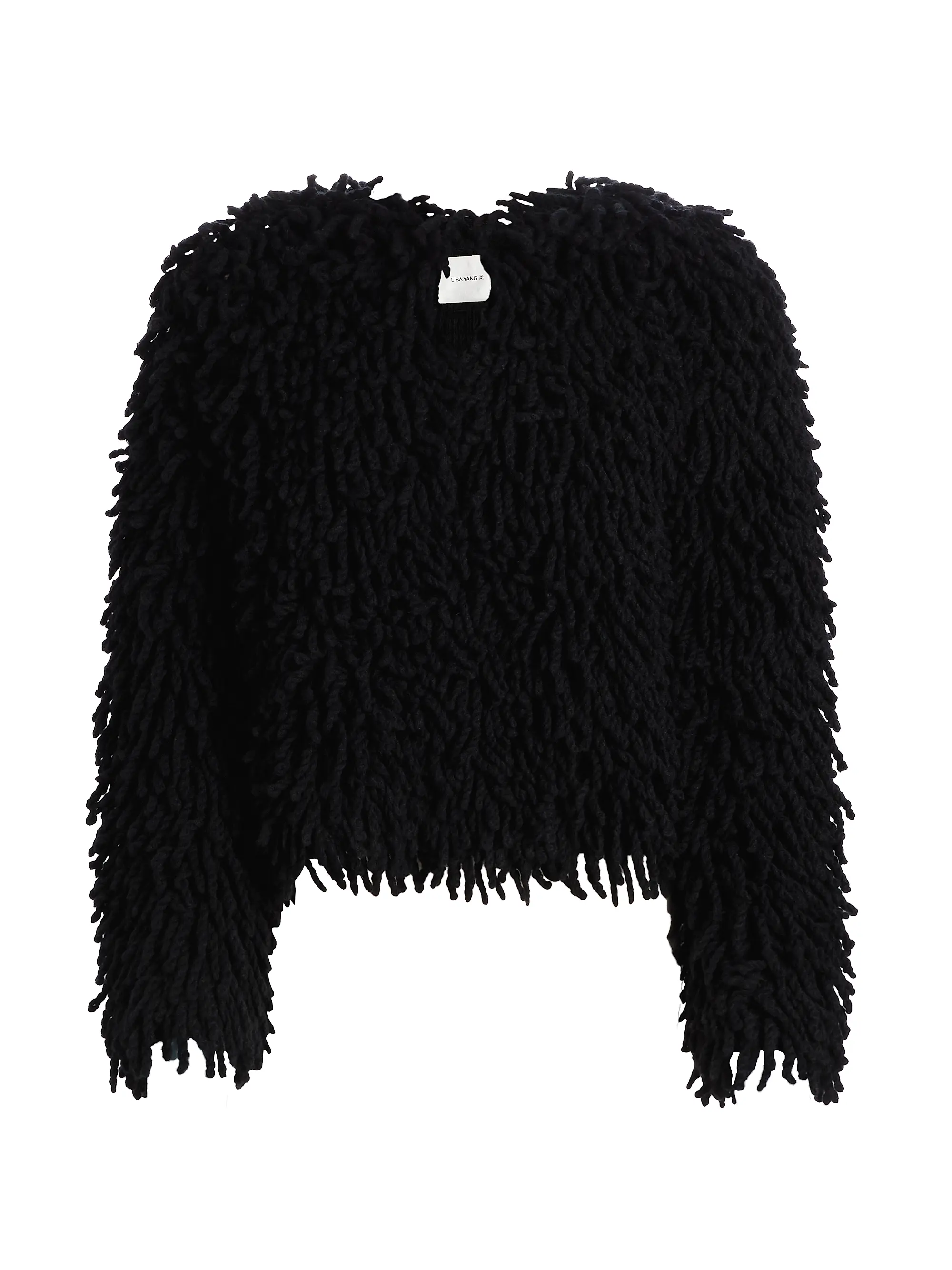 Bon Cashmere Fringe Cardigan
