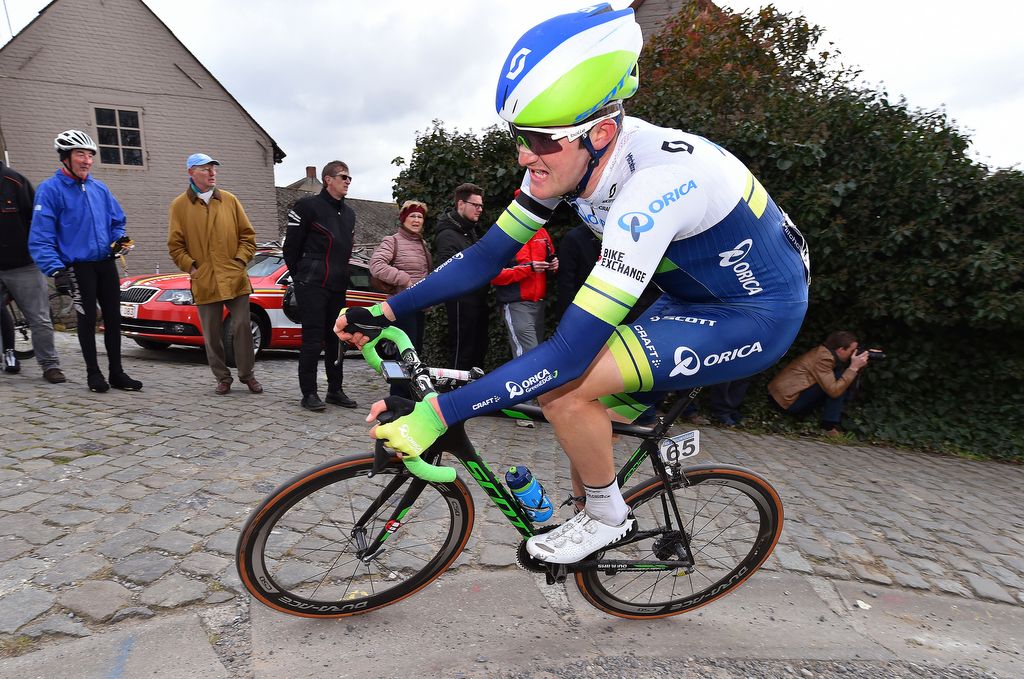 Luke Durbridge (Orica-BikeExchange) at Dwars door Vlaanderen