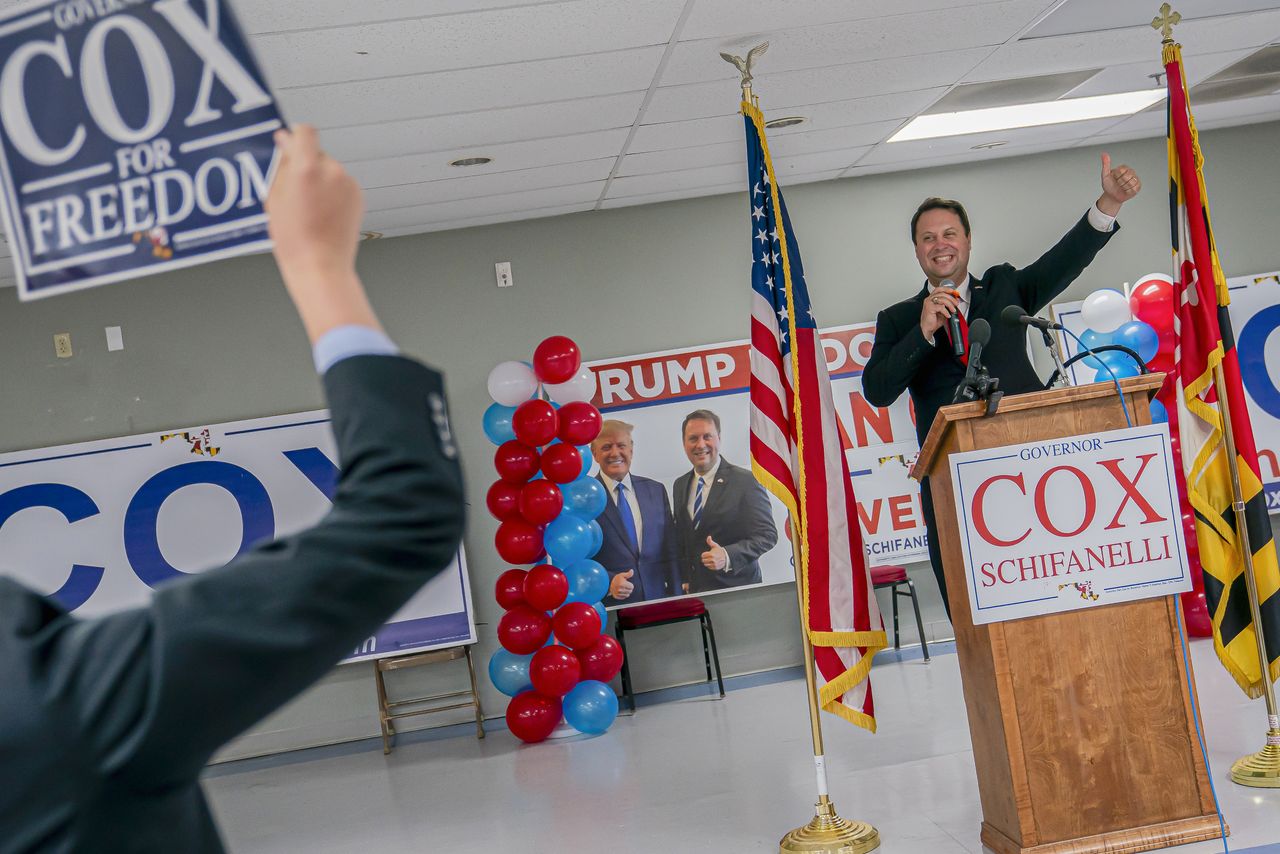 Dan Cox wins his primary