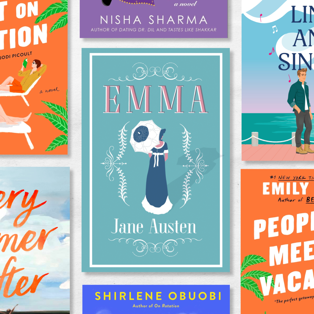 a collage of the best friends to lovers books including emma every summer after and more