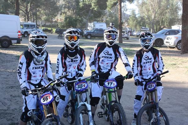 The ODI/Trek Satellite Racing team