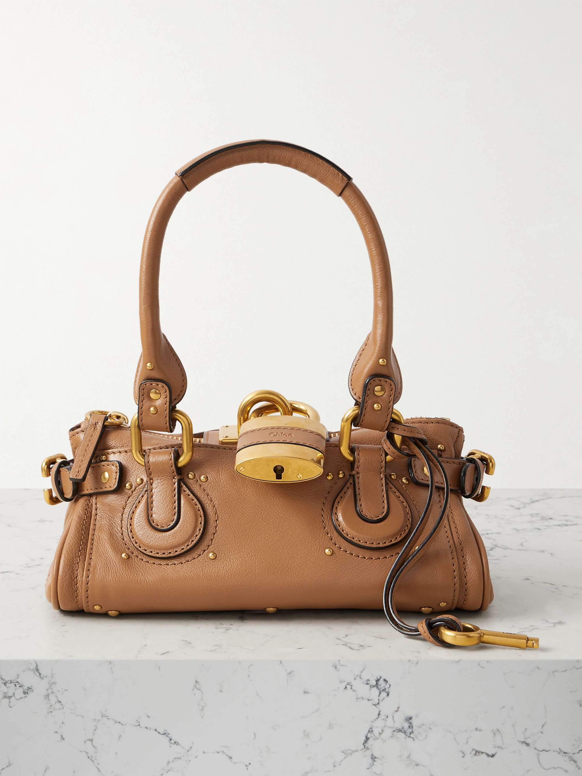 Paddington Embellished Leather Tote