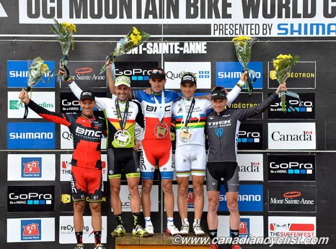 Ralph Naf, Jose Hermida , Julien Absalon, Nino Schurter, Daniel McConnell