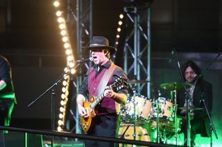 Band plays on opening night of Derby Arena