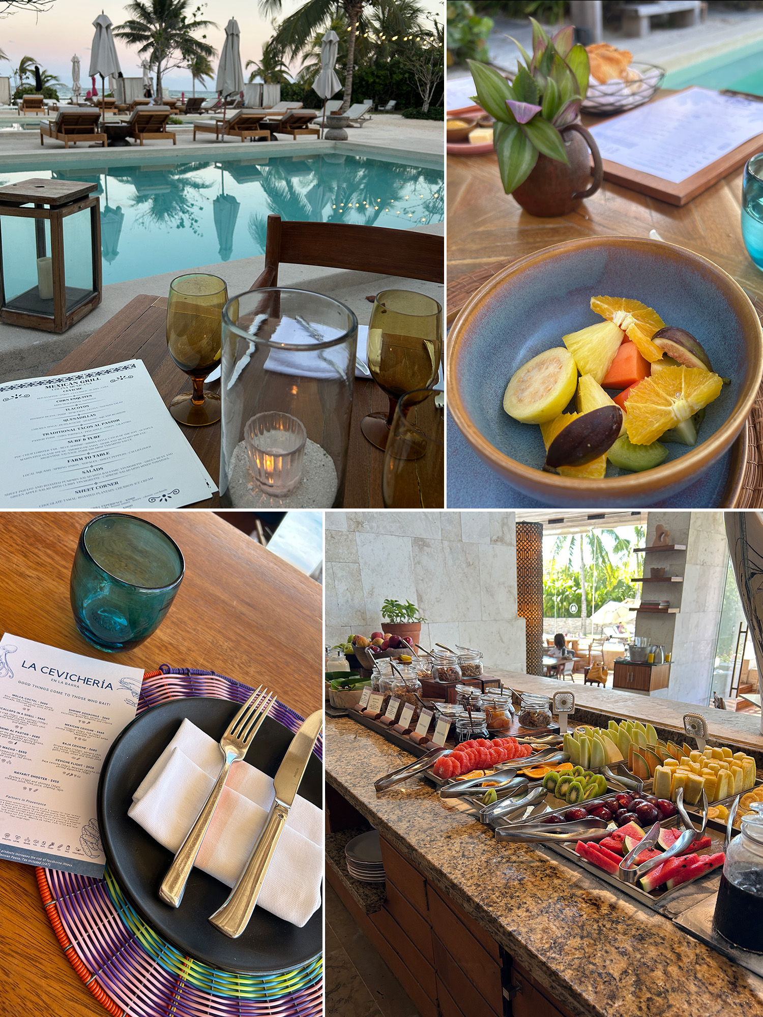 Restaurantes Rosewood Mayakoba