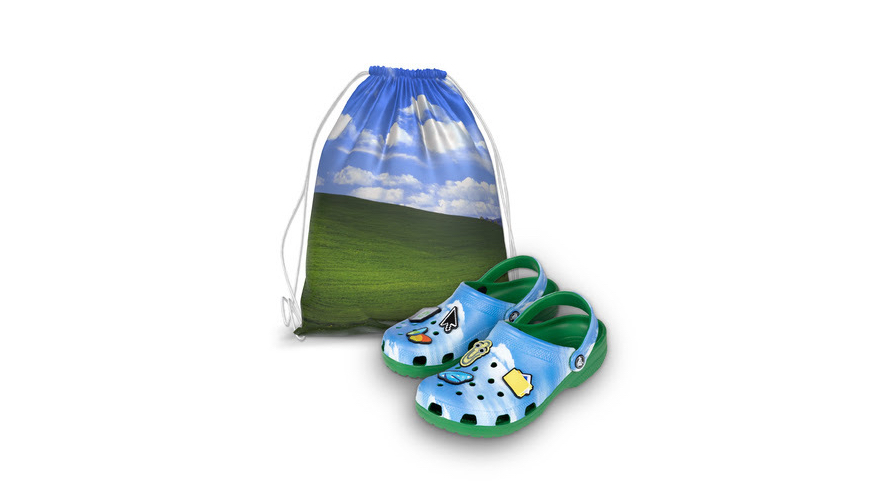 Microsoft 50th Exclusive Crocs (Windows XP Crocs)