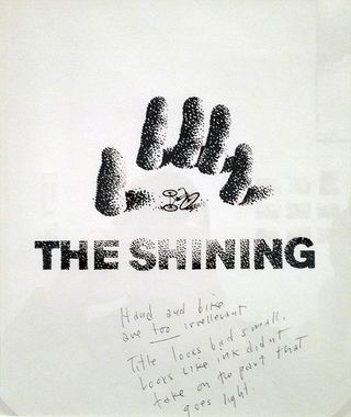 One of the rejected posters for The Shining.
