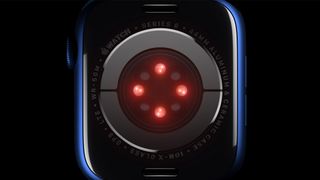 Apple Watch Series 6: pulse oxygen sensor