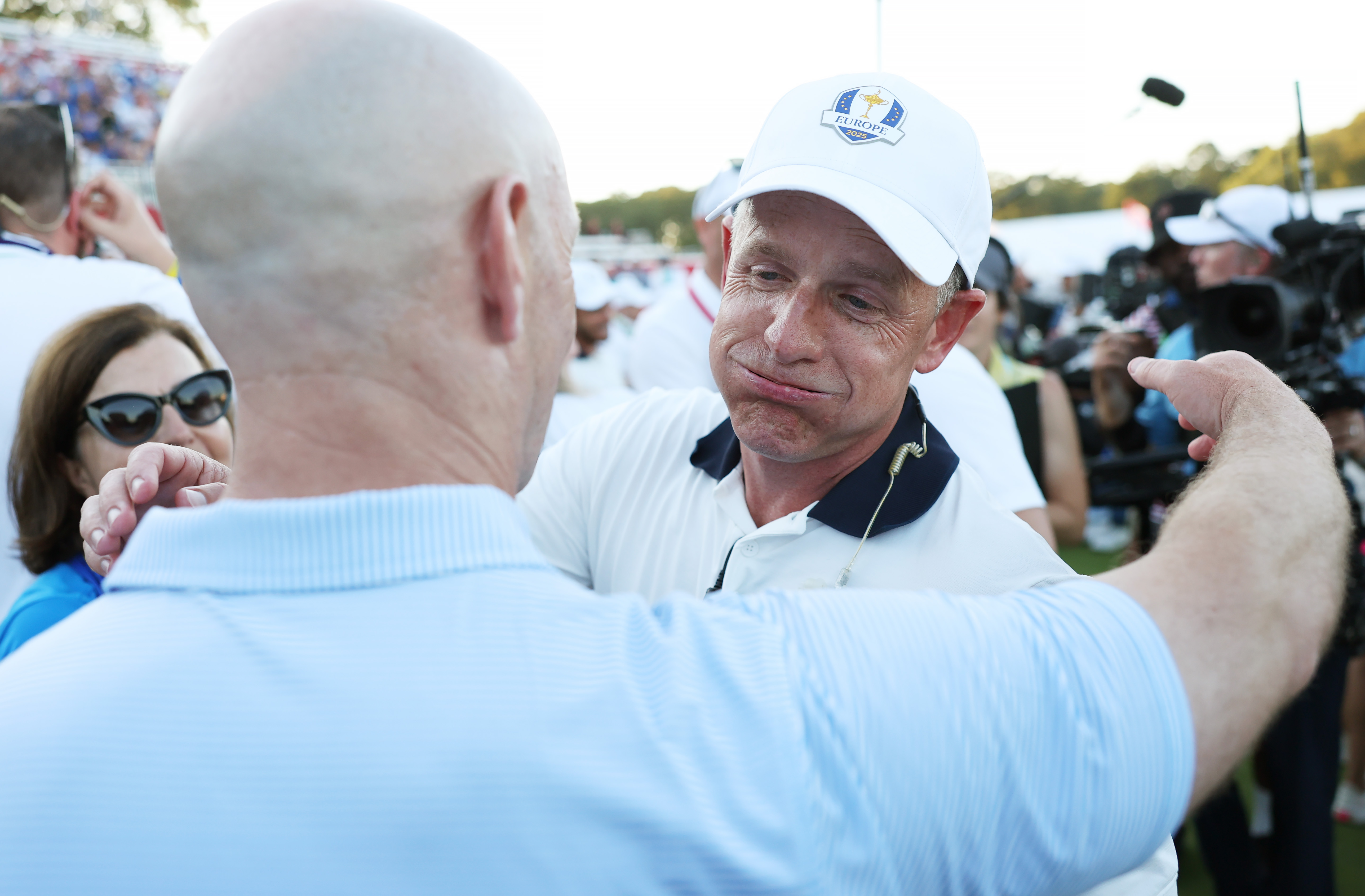 Various images of Team Europe