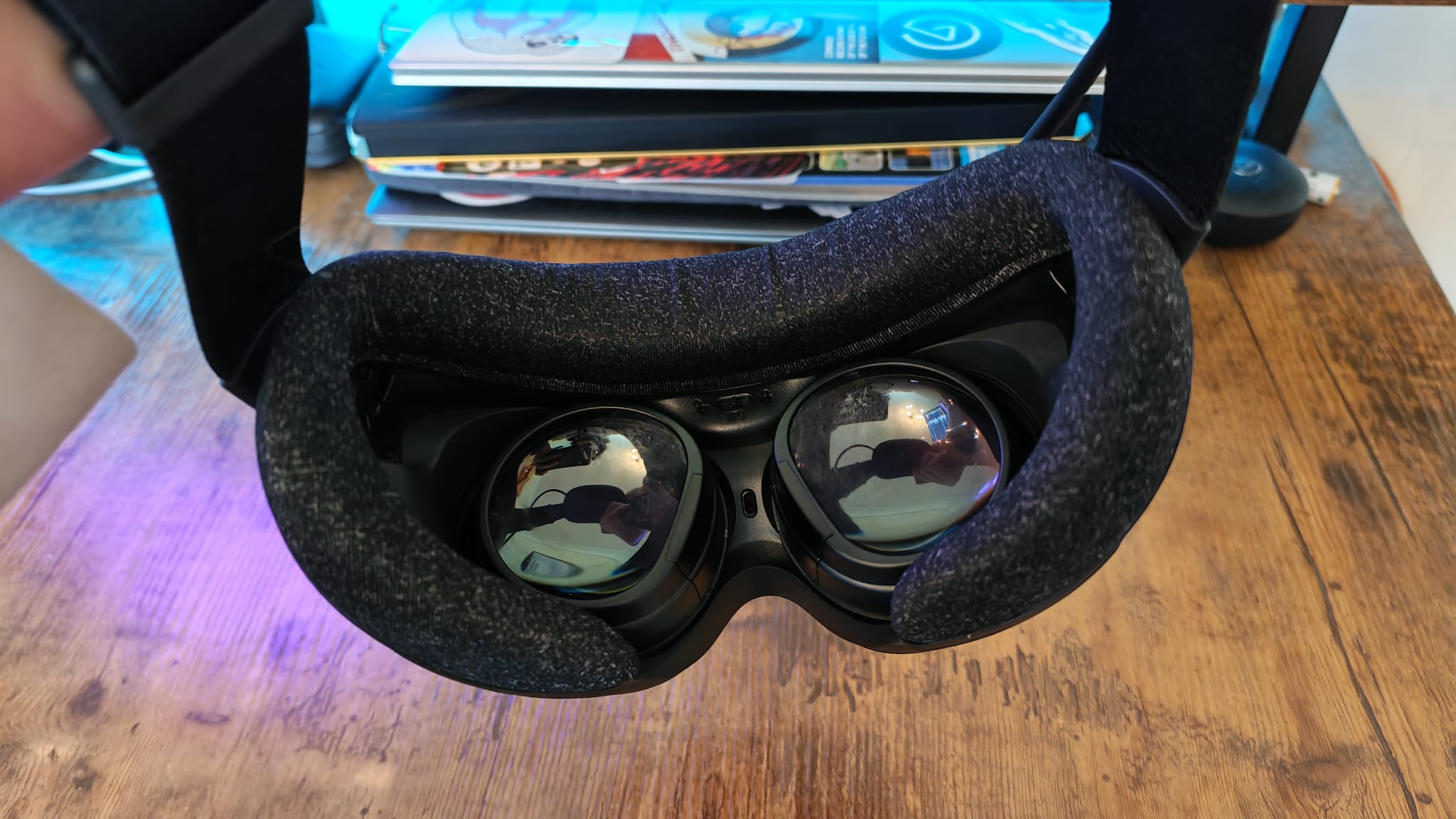 The inside of the Steam Frame