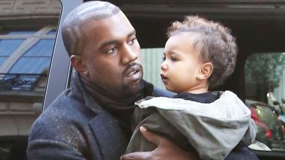 Kanye and North West