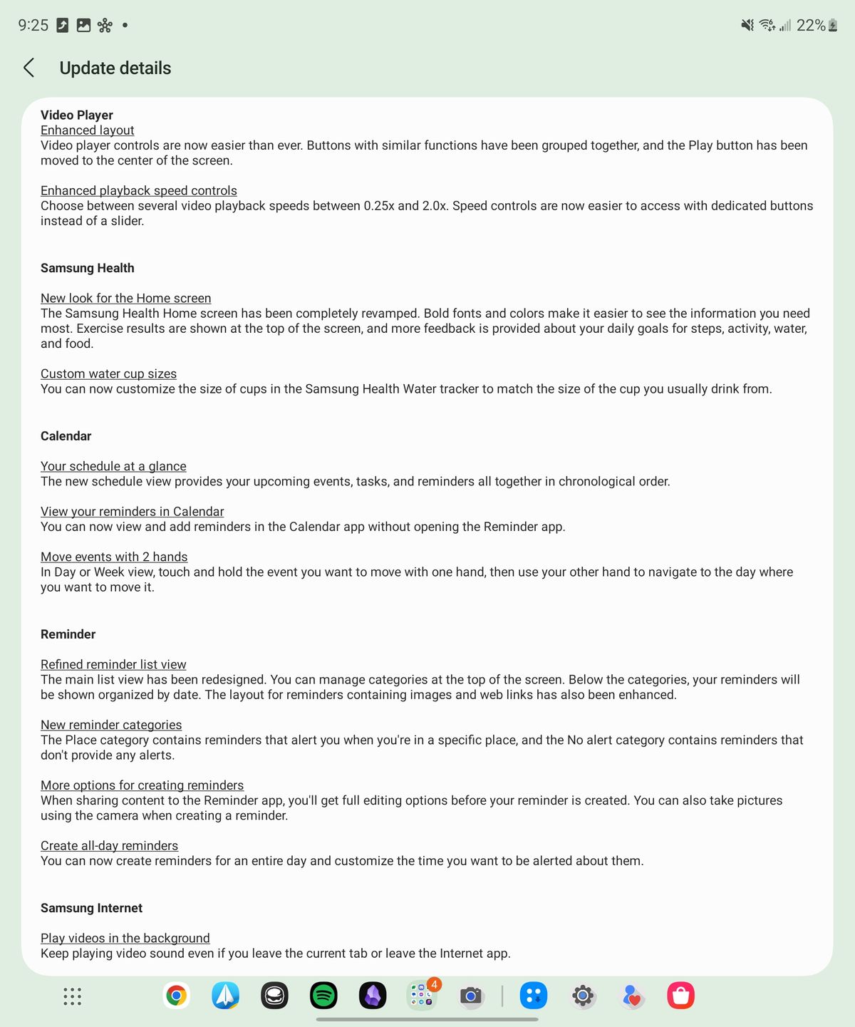 One UI 6 beta 1 changelog for Galaxy Z Fold 5