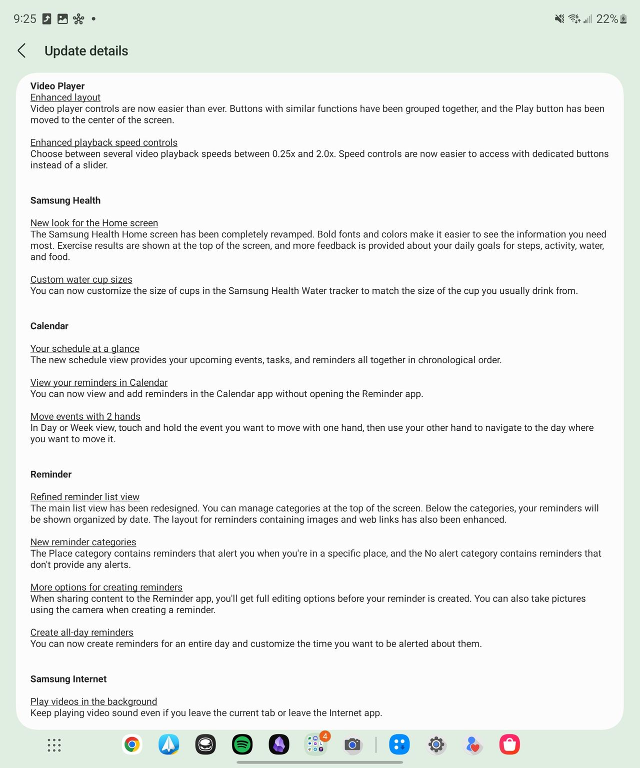 One UI 6 beta 1 changelog for Galaxy Z Fold 5