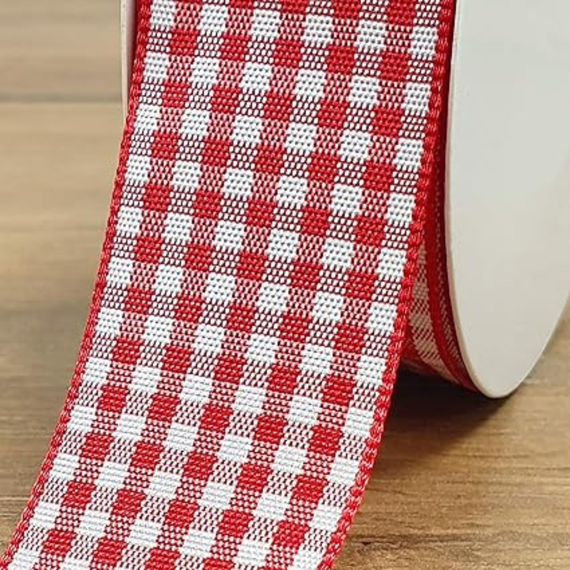 Gingham ribbon