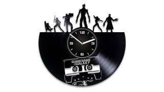 Guardians of the Galaxy Vinyl Record Clock