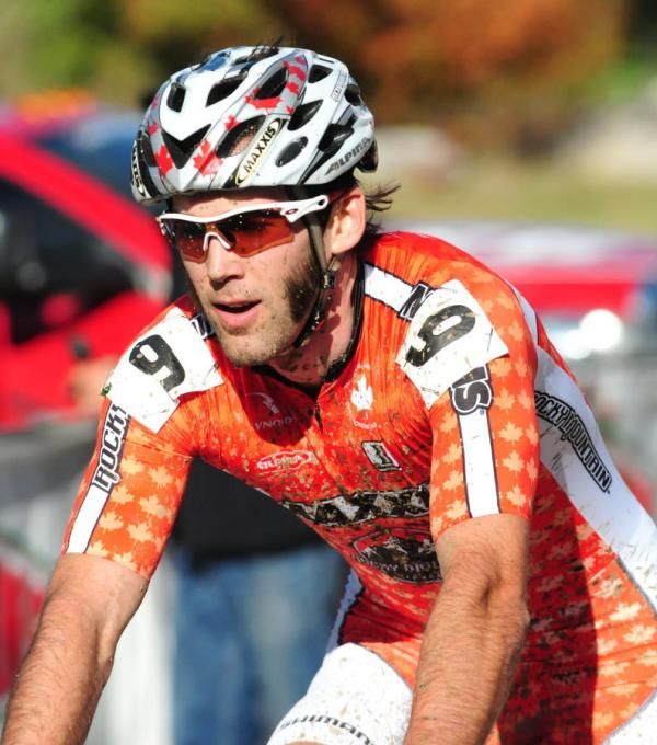 Geoff Kabush (Team Maxxis-Rocky Mountain) dispatched Chris Jones on the last lap to take 4th