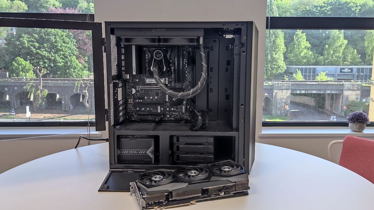 Wired2Fire Raptor PC on a desk