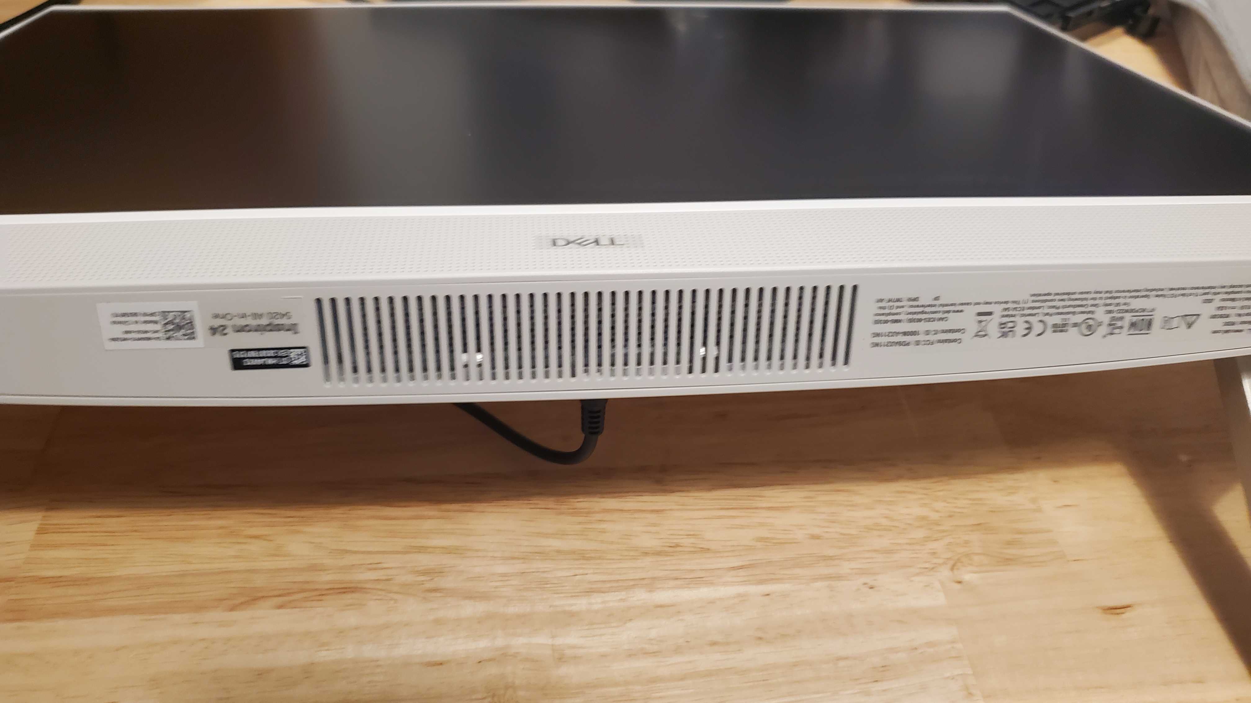 white AIO PC