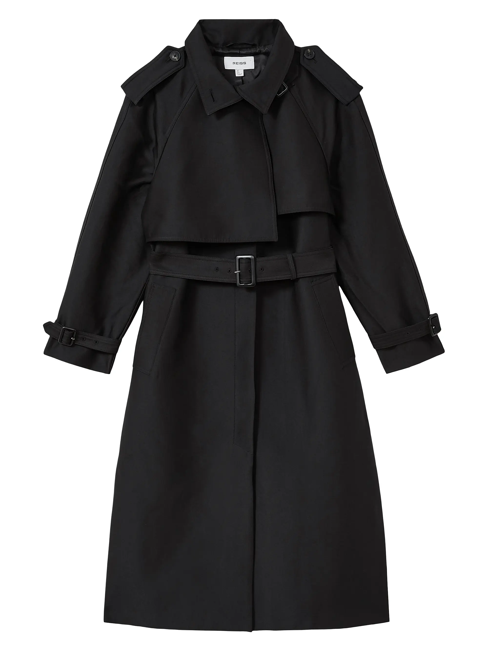 August Belted Trench Coat