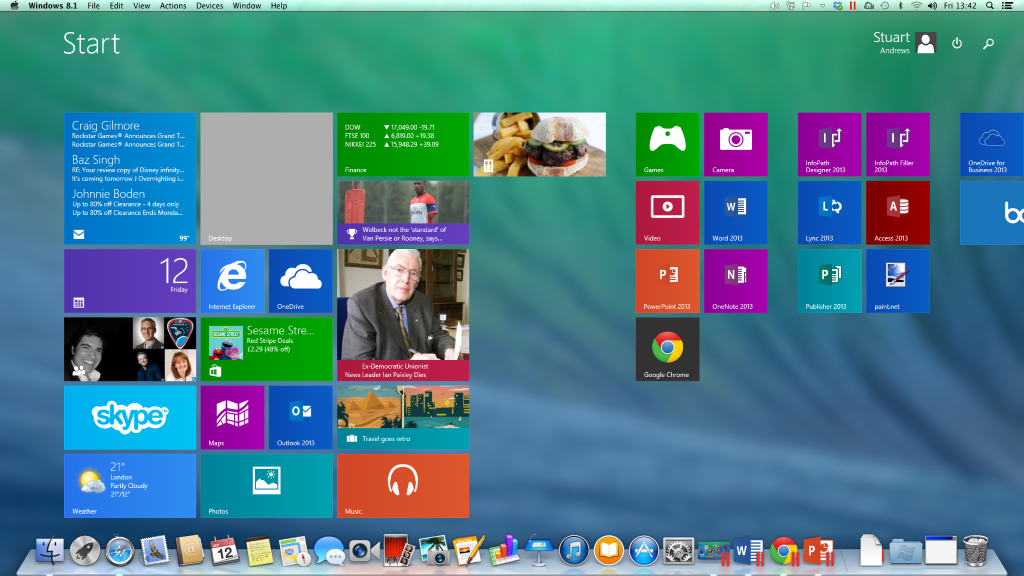 Run Windows on Mac with a virtual machine like Parallels Desktop 19