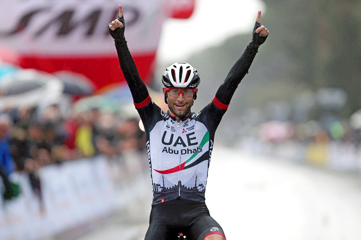 Diego Ulissi claims his first victory of the season at the G.P. Costa degli Etruschi