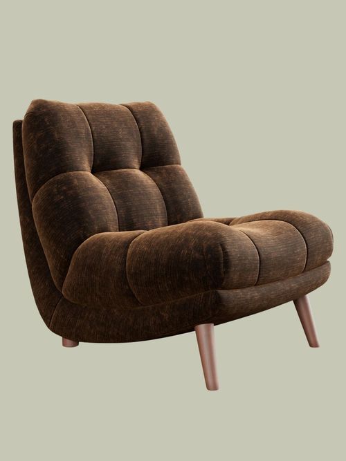 Paolo Chair in Balmoral Brown Bramble