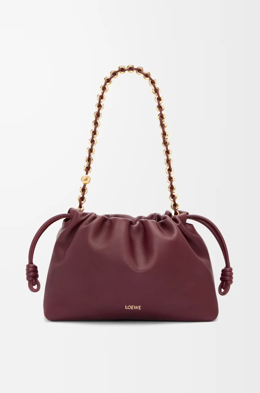 Medium Flamenco Purse in Mellow Nappa Lambskin