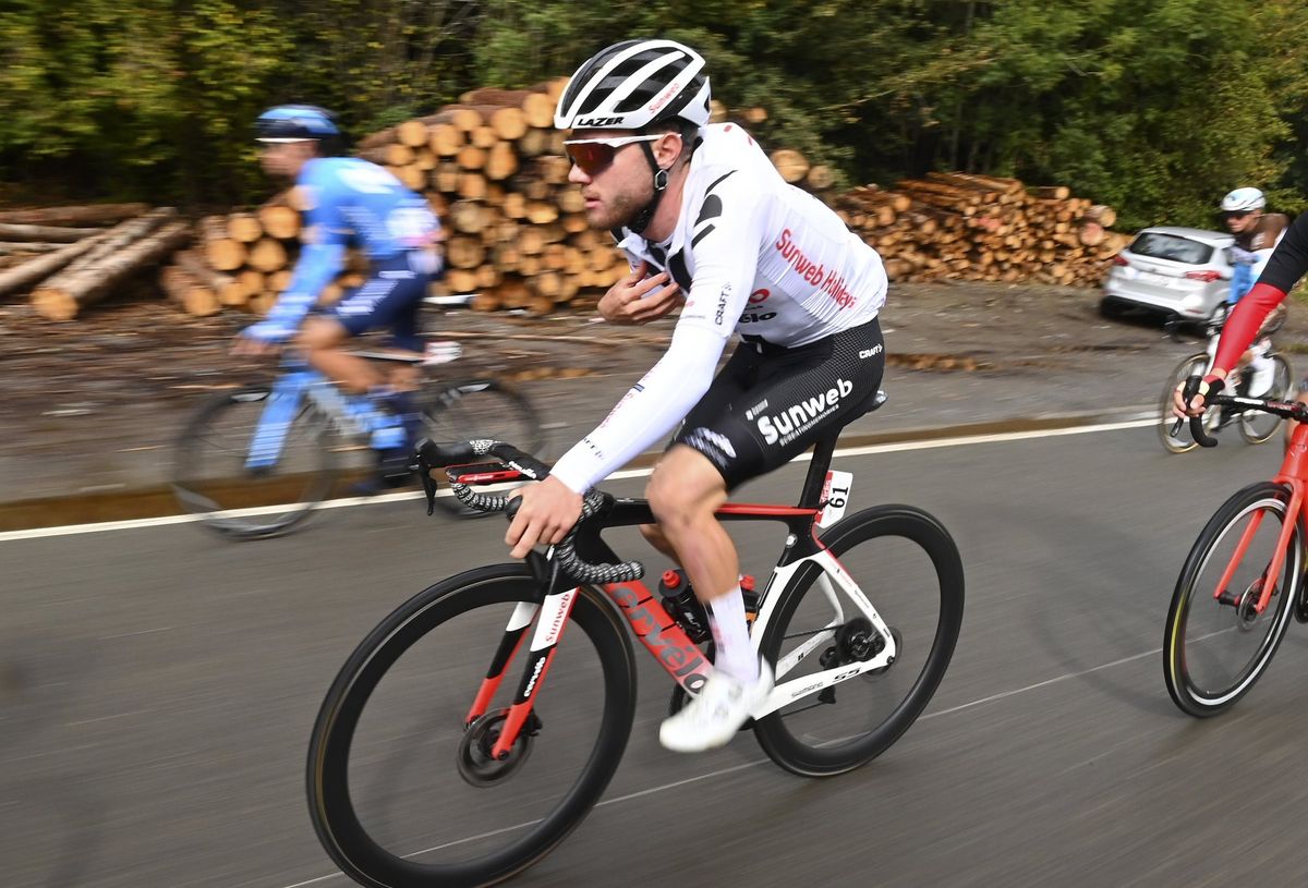 La Fleche Wallonne 2020 84th Edition Herve Mur de Huy 202 km 30092020 Marc Hirschi SUI Team Sunweb photo Vincent KalutPNBettiniPhoto2020