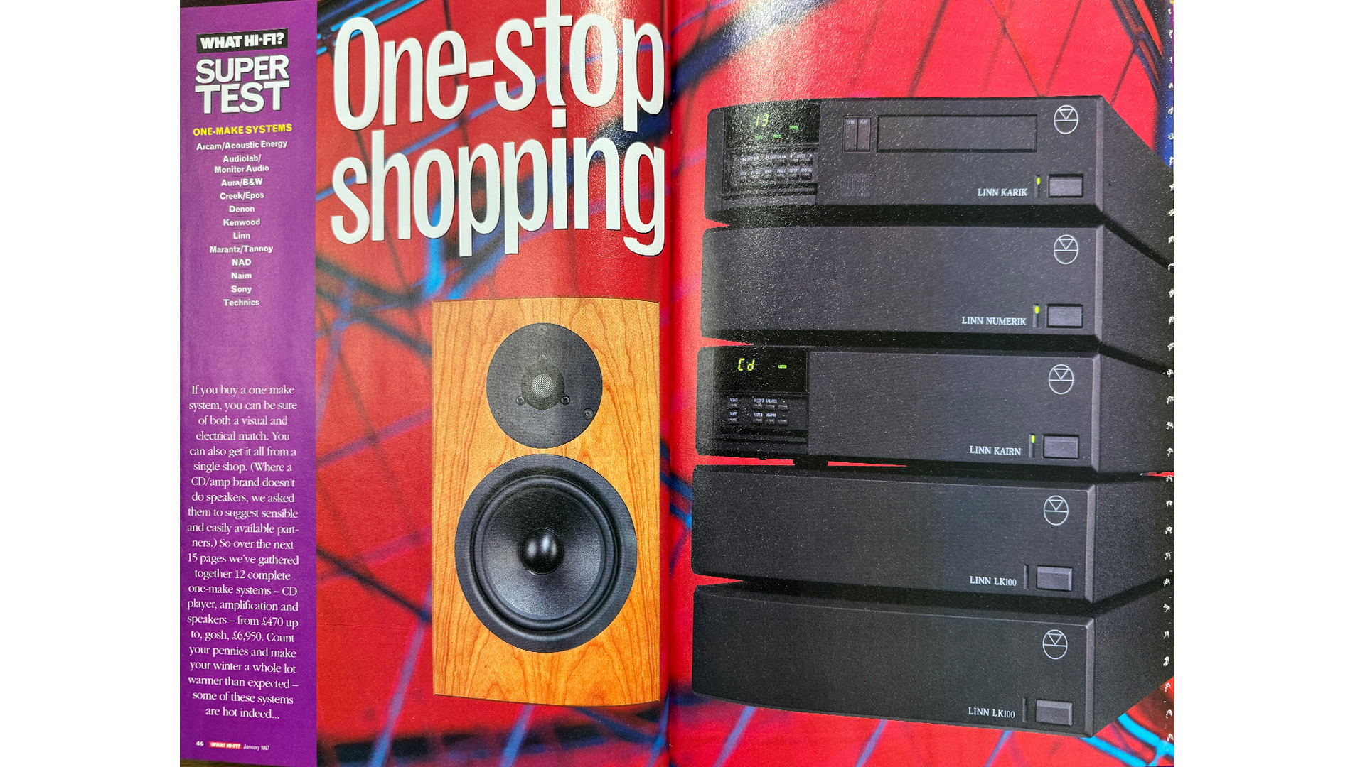 27 years ago, What Hi-Fi? was asking manufacturers to suggest their perfect hi-fi systems