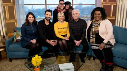 This Morning presenters (back row left to right) Gok Wan, Lisa Snowdon, (front row left to right) Bryony Blake, Rylan Clark-Neal, Holly Willoughby, Phillip Schofield and Alison Hammond