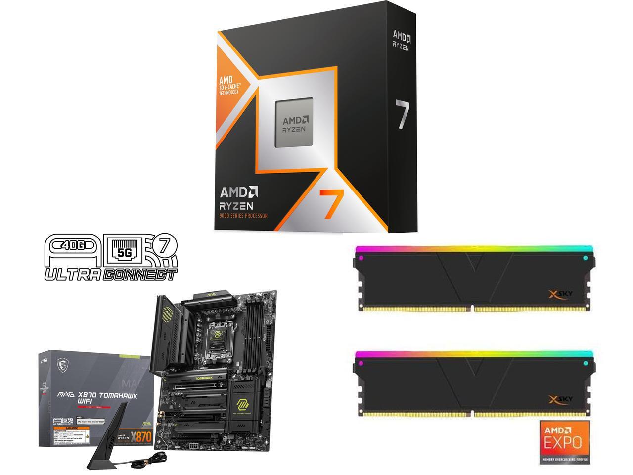 Save $459 on this AMD CPU, motherboard & 32GB DDR5 RAM combo