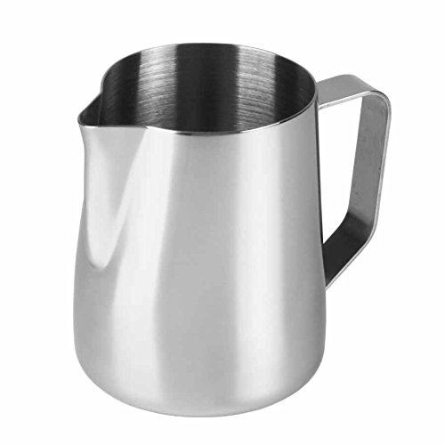 Kabalo 1000ml Stainless Steel Milk Frothing Jug for Coffee, Latte, Caf&amp;eacute; &amp;amp; Cappuccino