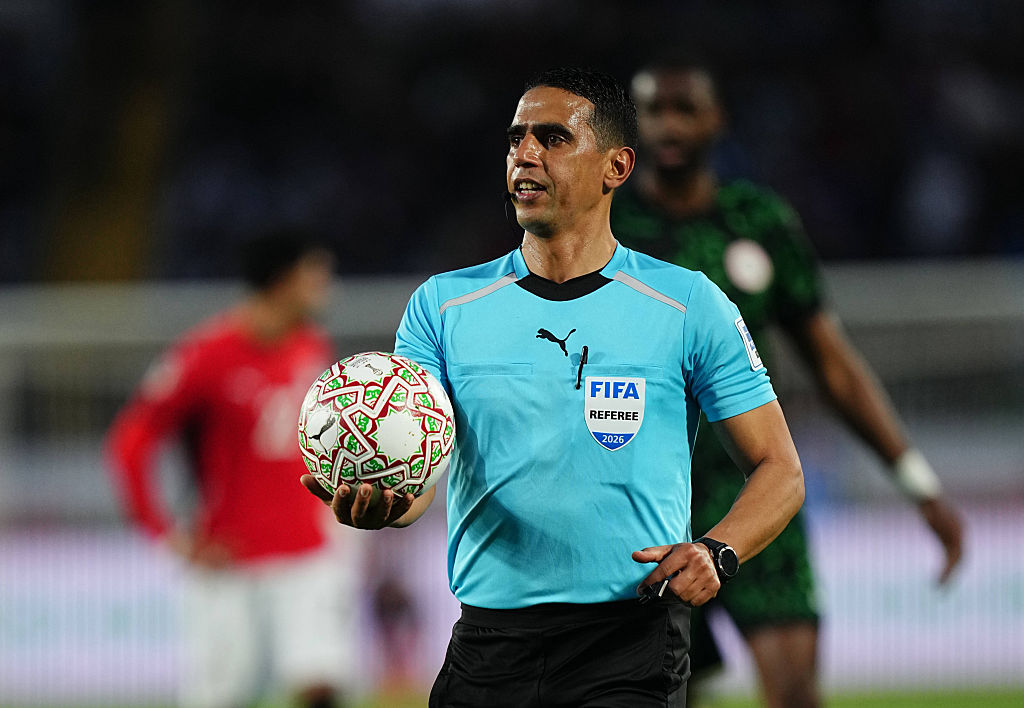 Jalal Jayed controls the ball during the AFCON 3rd place match between Nigeria and Egypt at Mohammed V stadium, Casablanca, Morocco on January 17, 2026.