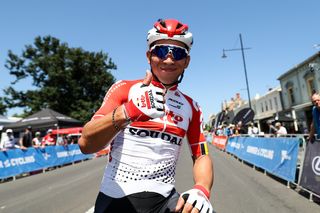 Caleb Ewan (Lotto Soudal) is delighted to have taken his second win on day 3 at the 2019 Bay Crits