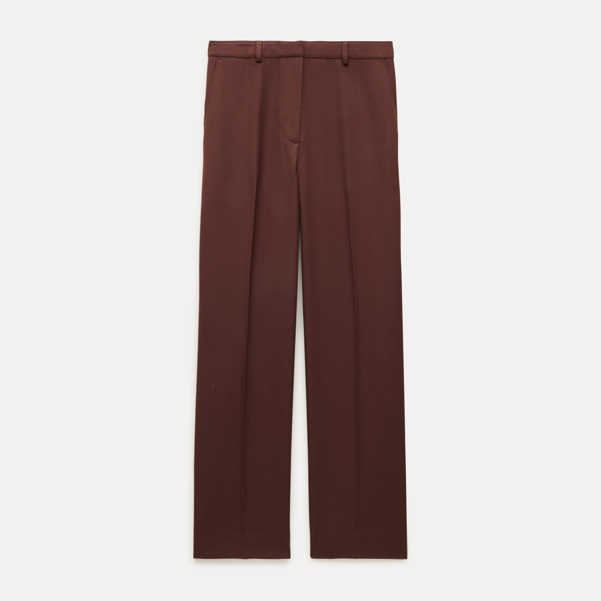 Barrel Trouser Pant in Wool Blend