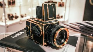 Flints auctioneers display some of the rarest cameras at The Photography Show