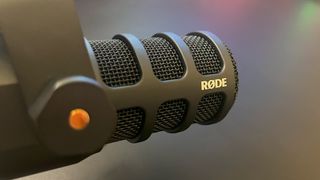RODE PodMic USB from the side
