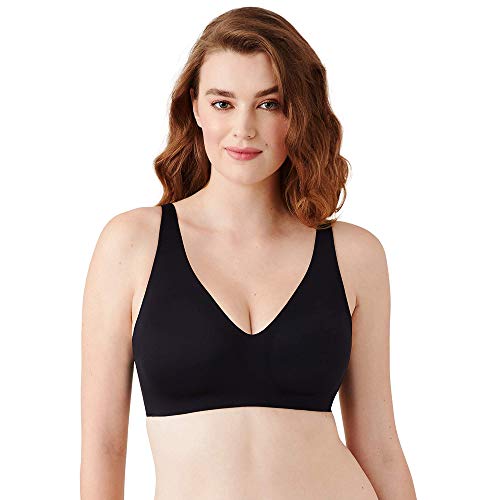 Wacoal Women's Flawless Comfort Wire Free Bra, Black, 34b