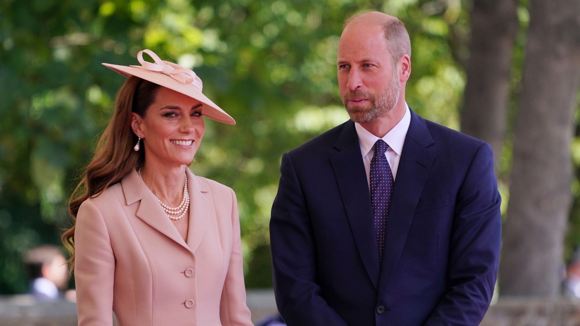 The Prince and Princess of Wales attend a state visit by the President of the French Republic in 2025