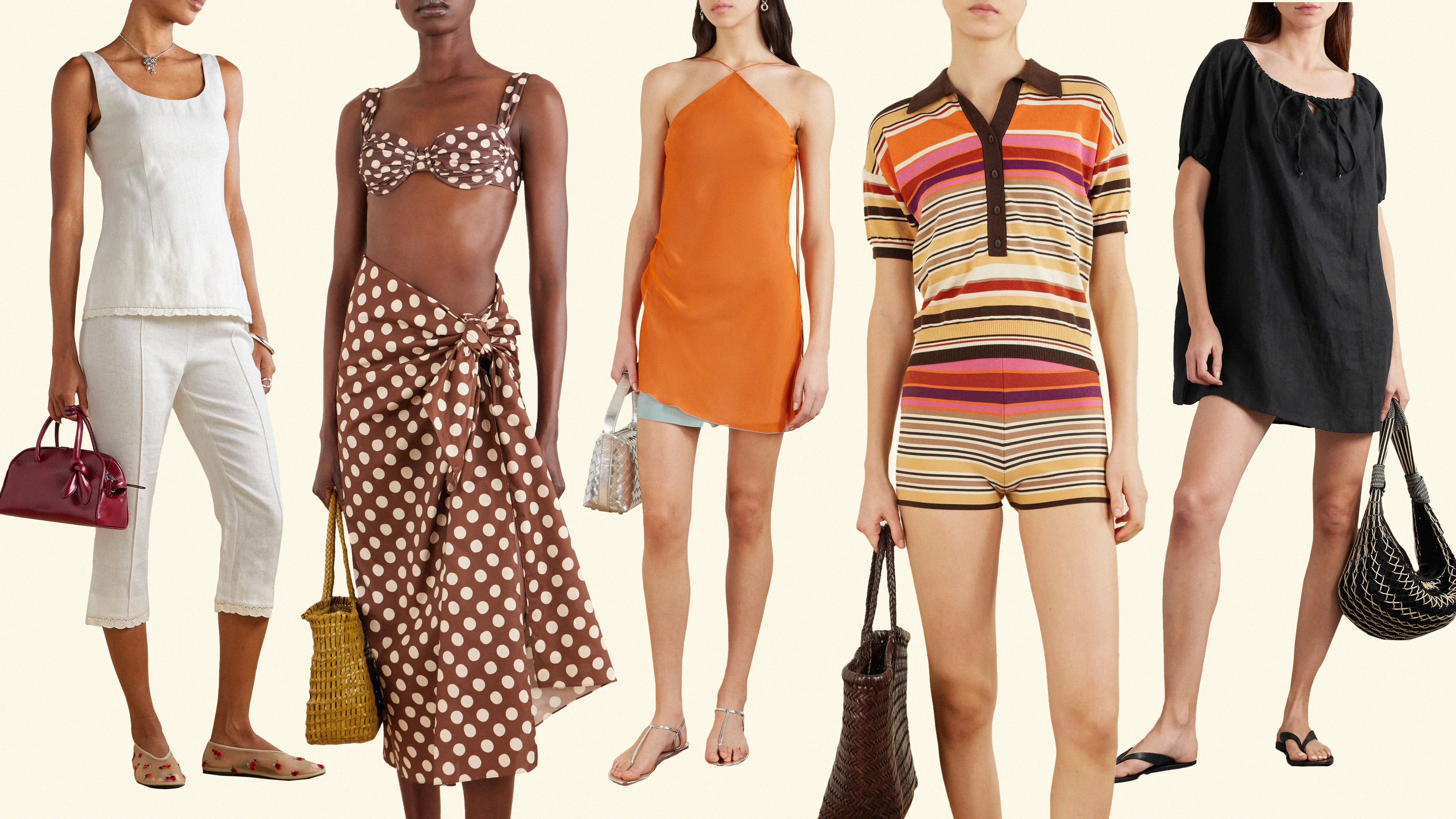 Collage of Net-a-Porter Vacation Edit