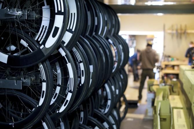 Can you guess which companies provides wheels for Optum Pro Cycling?