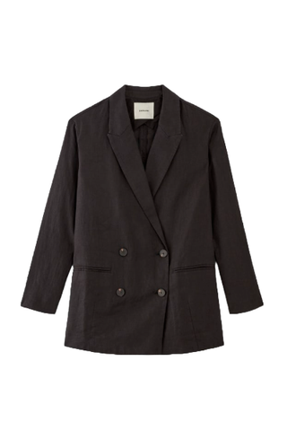 Everlane The Linen Double Breasted Blazer (Was $198) 