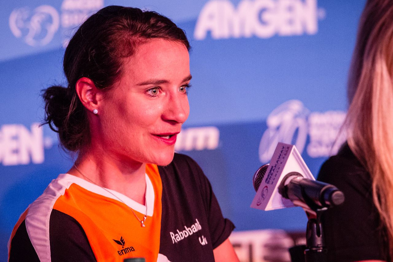 Marianne Vos (Rabo Liv) is here to race in California