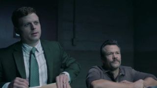 Randy and Franks interrogating a suspect.