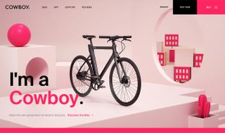 Landing page design - Cowboy