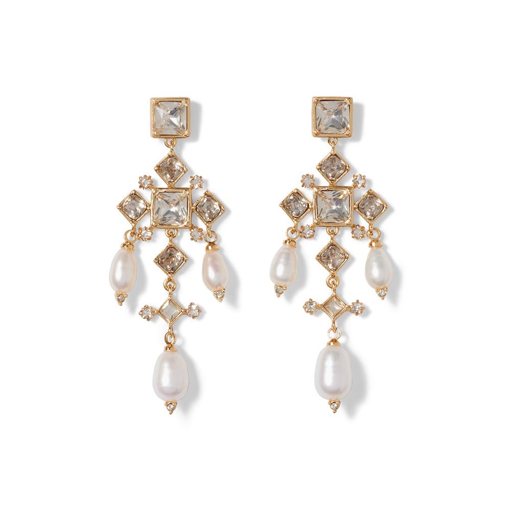 Royal Tudor Chandelier Earrings