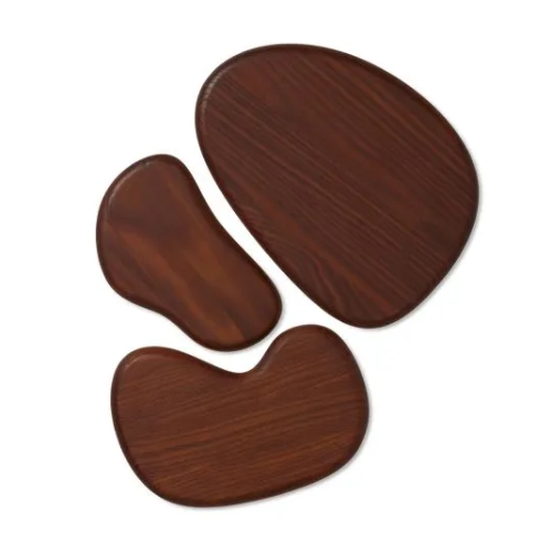 ferm LIVING, Cairn Wooden Cutting Boards Set of 3