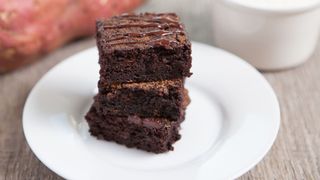 Sweet potato chocolate brownies