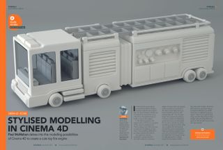 Stylised modeling in Cinema 4D