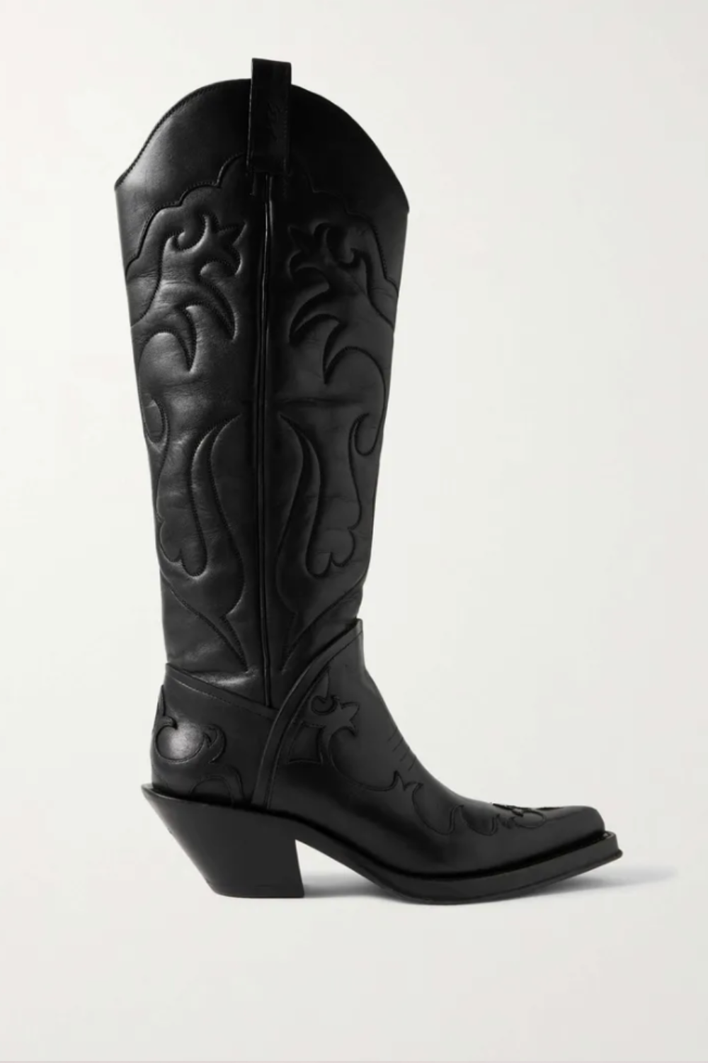 GABRIELA HEARST, Capitana Embroidered Leather Knee Boots
